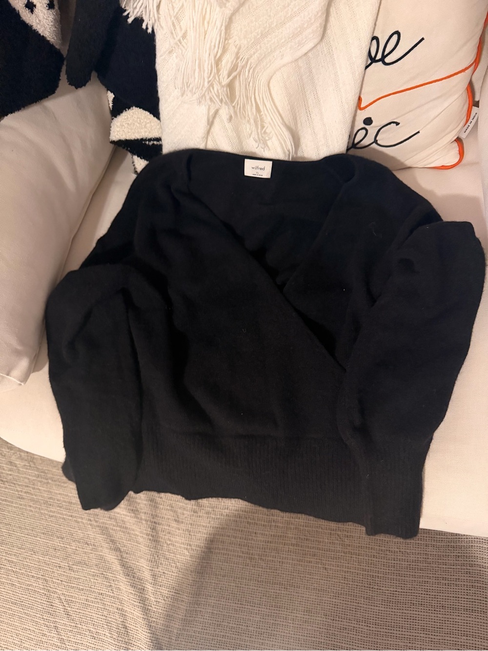 Wilfred SoftSpoke Dear Wrap Sweater - XL
